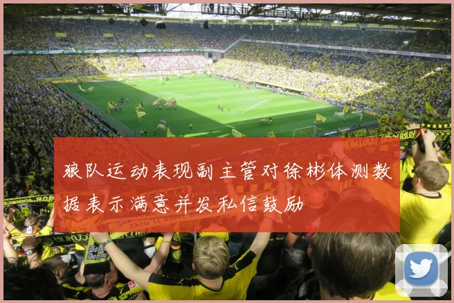 狼队运动表现副主管对徐彬体测数据表示满意并发私信鼓励